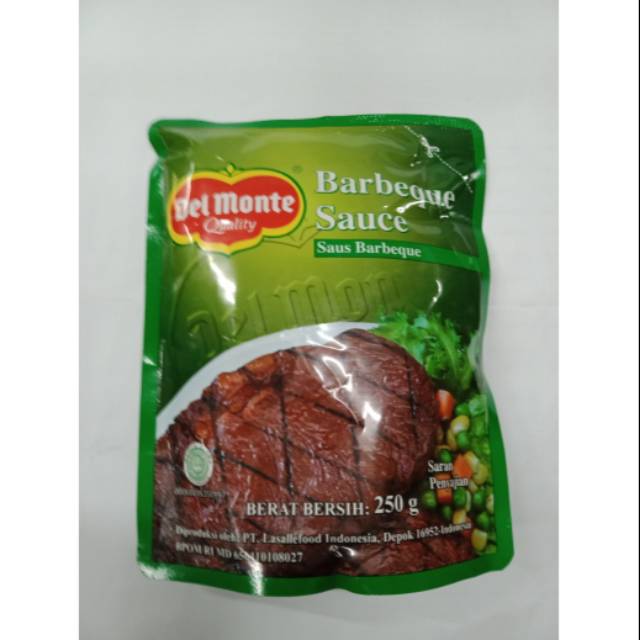 

Delmonte saus 250gram sauce BBQ / sauce spaghetti