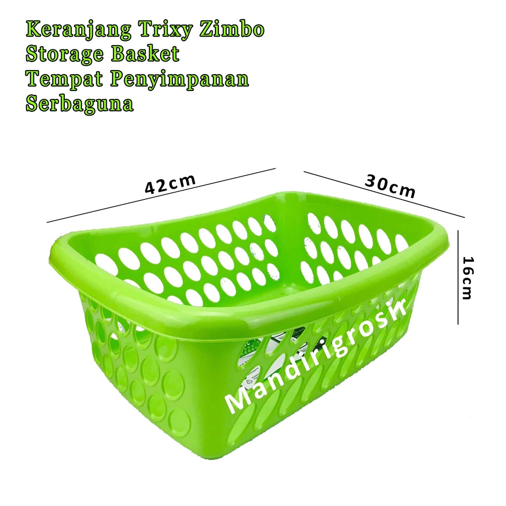 Keranjang Trixy Zimbo * Zimbo Storage Basket * Tempat Penyimpanan Multifungsi * Keranjang BK-509