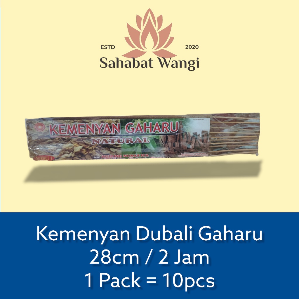 Dupa Hio Dubali Kemenyan Gaharu 2Jam Untuk Walet + Upacara (10Stick)