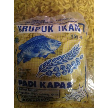 

kerupuk ikan super padi kapas