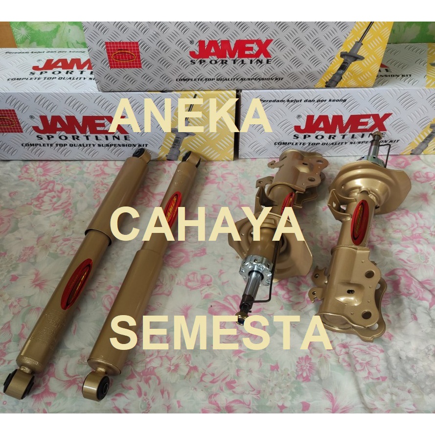 SHOCK BREAKER TOYOTA NEW RUSH DEPAN & BELAKANG MERK JAMEX GOLD