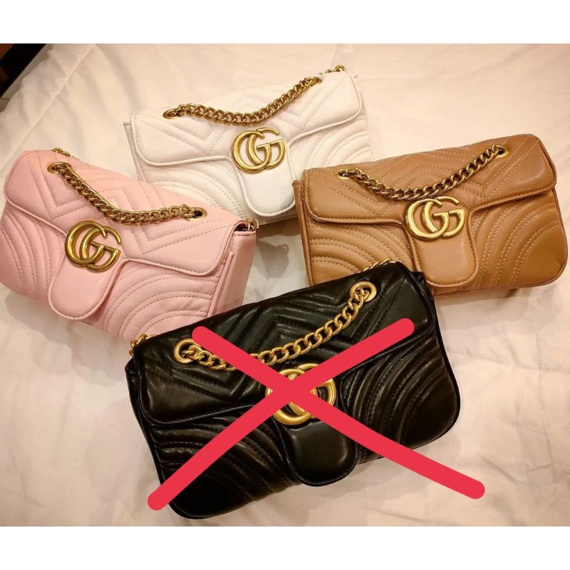 *Desi tas solo* GC Marmont medium (tinggal putih)