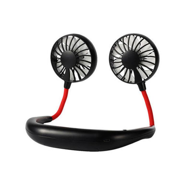 Kipas Leher Portable Kipas Pendingin Leher USB kipas Angin Mini Kipas Leher Sejuk