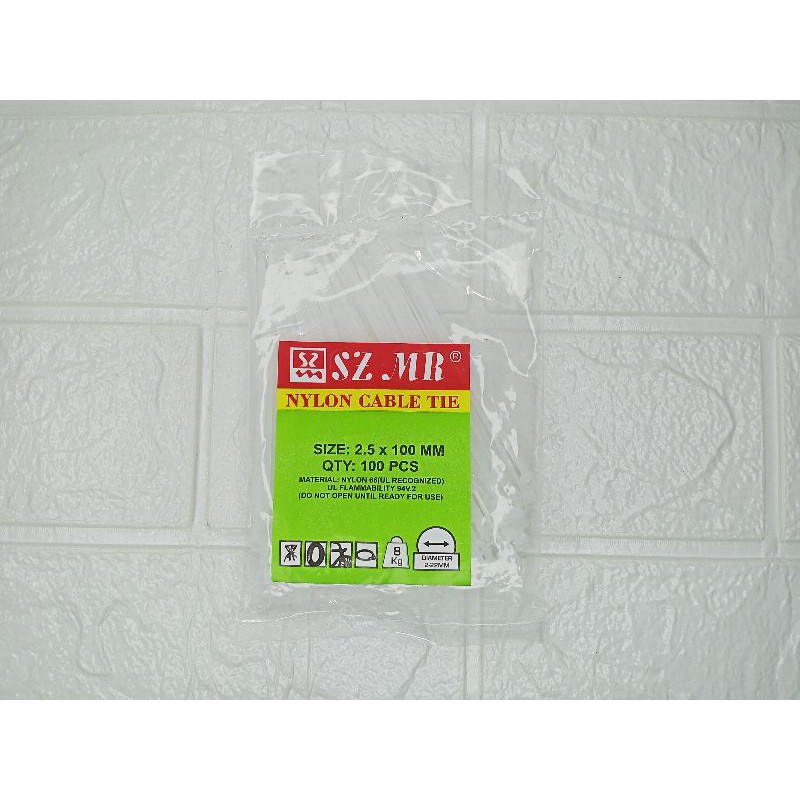 Kabel Ties 2,5 x 100mm/100pcs