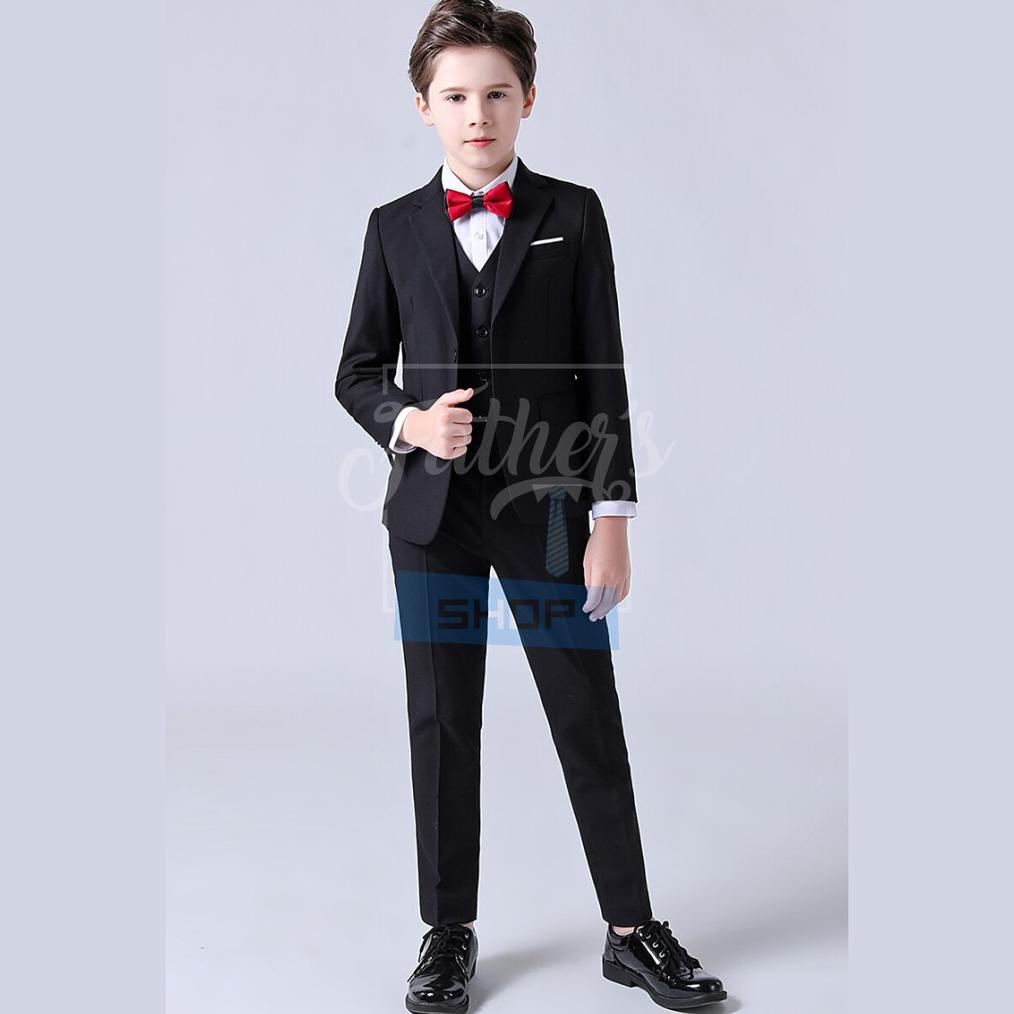 Jas Blazer Blezer Anak Laki Laki Cowok Kecil Bayi Baby - Hitam Cream Navy Abu Tua