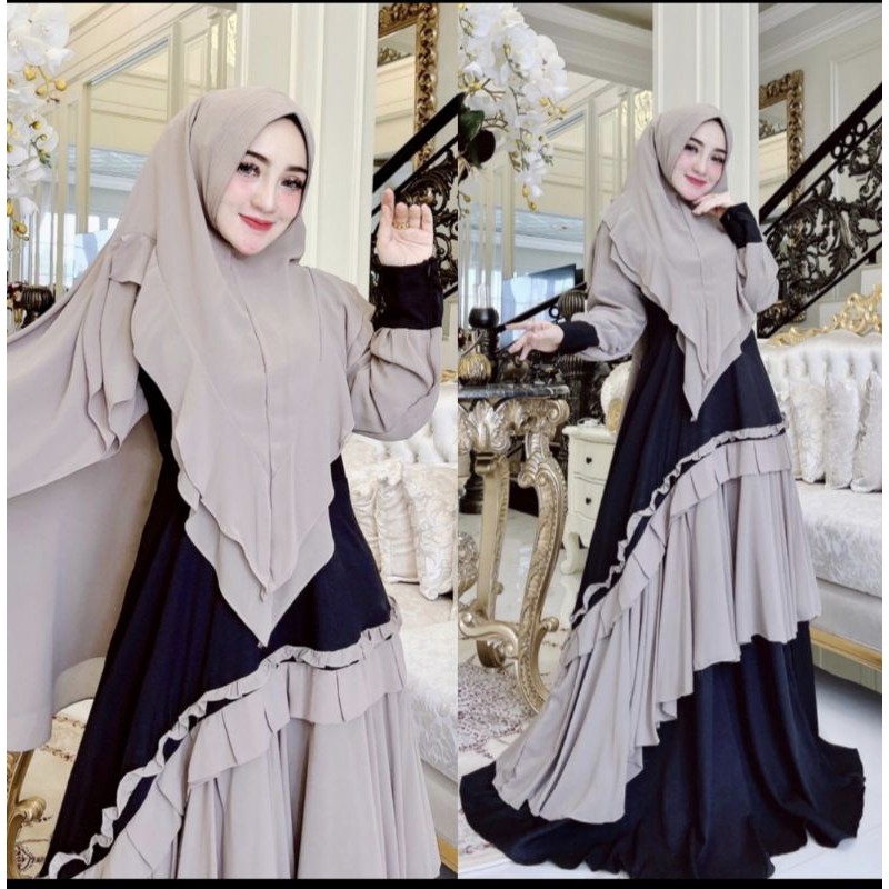 DRESS SYAR I POLOS VOL.3 BY SHELLASAUKIA ORIGINAL