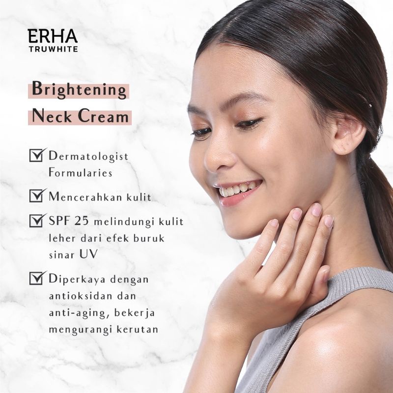 ERHA TRUWHITE ARBUTIN&amp;PEPTIDES Brightening Neck cream 30g