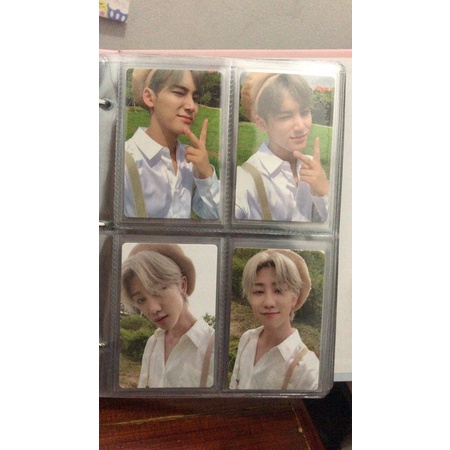 pc an ode hope mingyu minghao set ( photocard baret beret the8 the 8 hao svt anode seventeen)