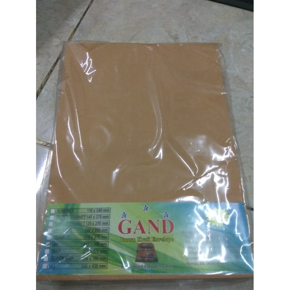 

New Arrival Amplop Coklat A4 WPS atk Sale!