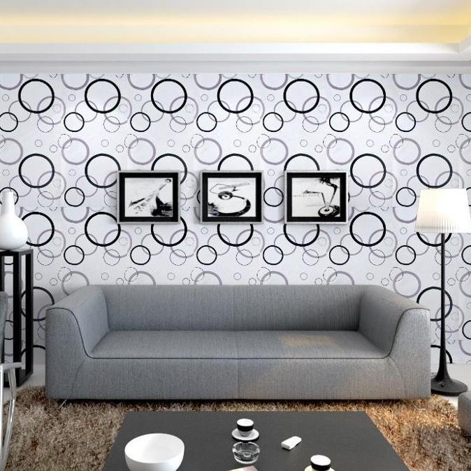 PROMO TEMURAH - Wallpaper Dinding 3D Wallpaper Dinding Korea Premium Wallpaper Stiker Dinding High Quality Tekstur 45Cm X 1meter