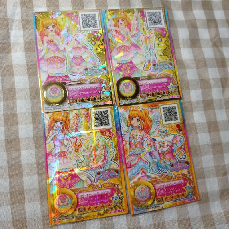 Kartu Aikatsu Stars Roulette Sun Dress Eternal Rainbow