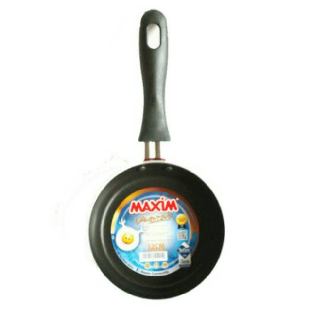 Maxim valentino fry pan non stick 12cm - 12  cm wajan penggorengan teflon ceplok telor