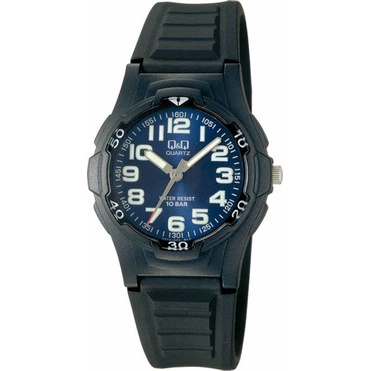 SALE Jam Tangan Pria Casual Sporty Rubber Analog Original Q&amp;Q QNQ QQ VQ14 VQ14J Series