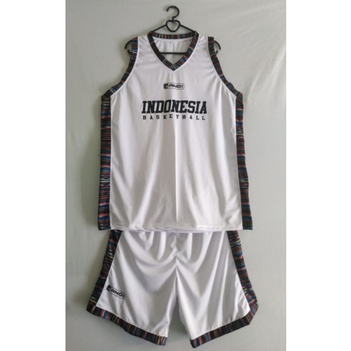 KAOS BASKET STELAN INDONESIA AND1/ JERSEY BASKET PRINTING