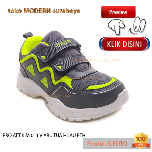 Sepatu anak sepatu sekolah sneakers kets velco PRO ATT KIM 011 V