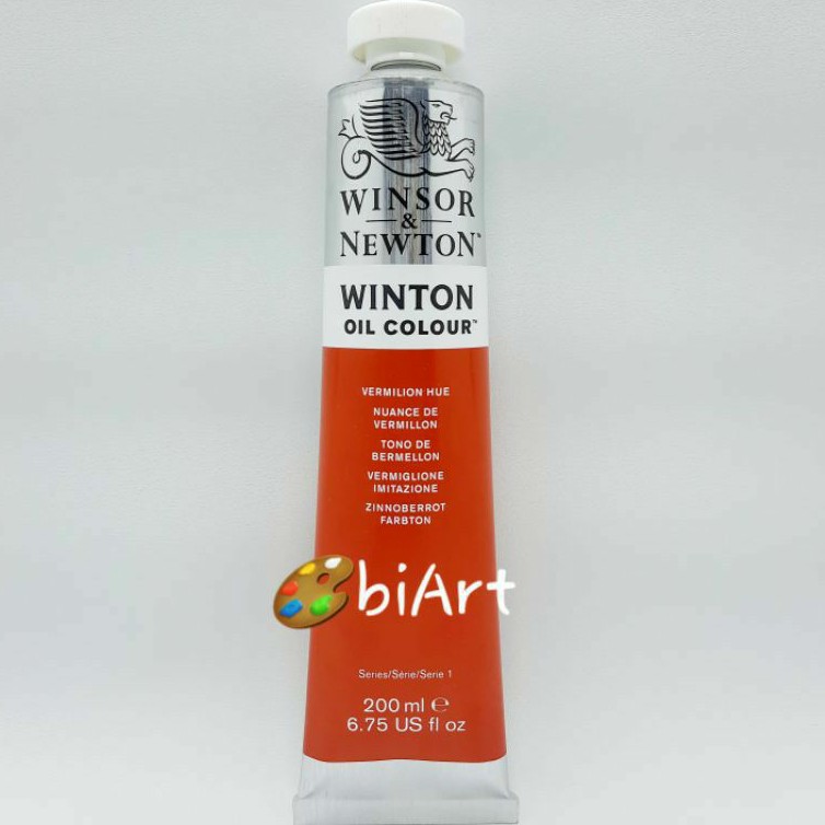

Cat Minyak Winton Oil Colour 200 ml Vermilion Hue Winsor & Newton