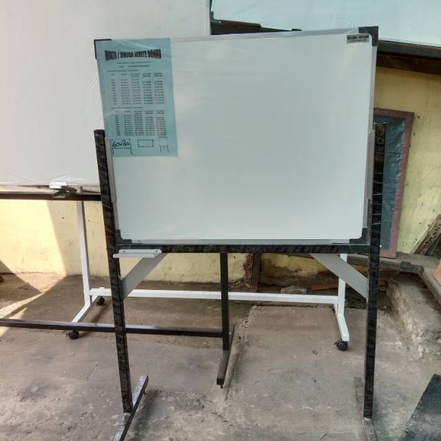 

Whiteboard standing magnetik 60 x 90 cm