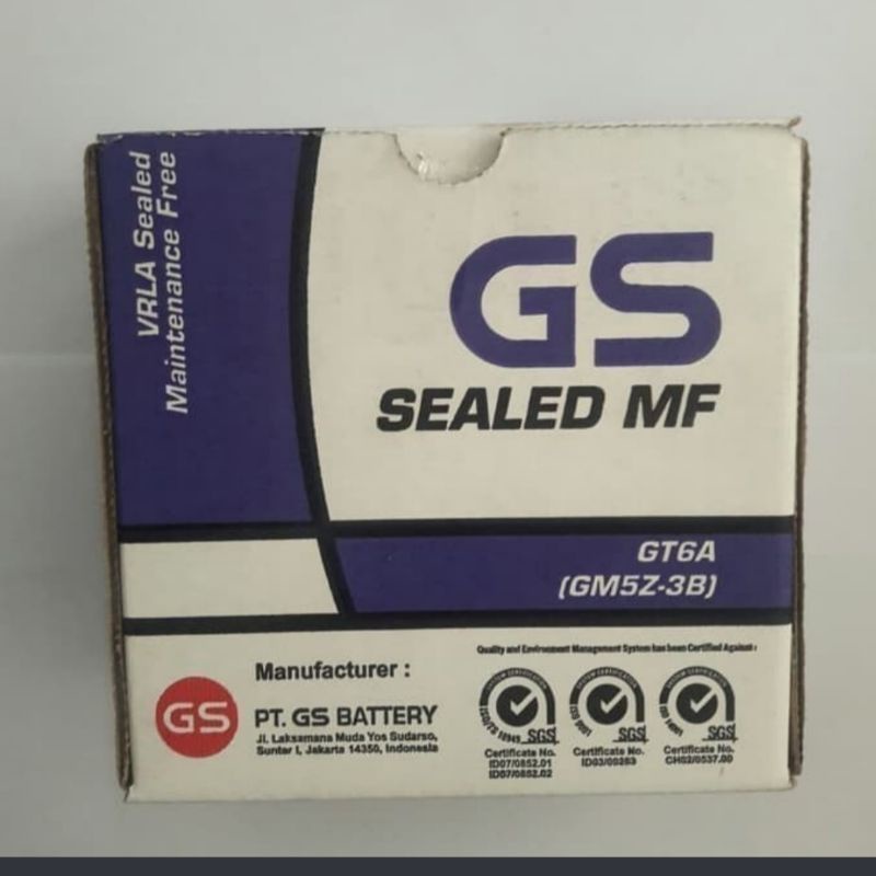 AKI MOTOR GS ASTRA GT6A-GM5Z 3B MOTOR YAMAHA MIO MIO SMILE MIO SPORTY