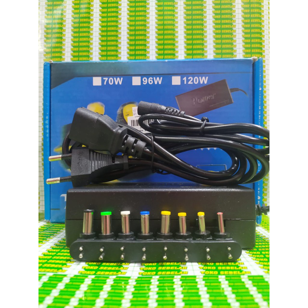 [garansi 1 tahun] Power Adaptor Charger Laptop / Notebook / Charger Universal 96W 12-24Volt
