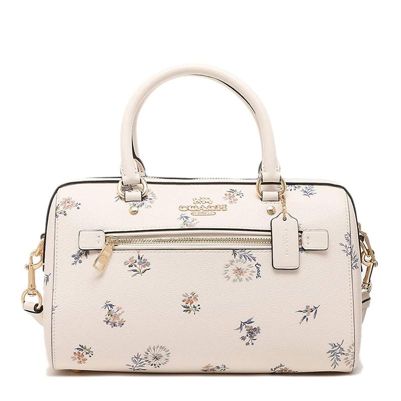 COACH ROWAN SATCHEL WITH WILDFLOWER PRINT (COACH C4105)