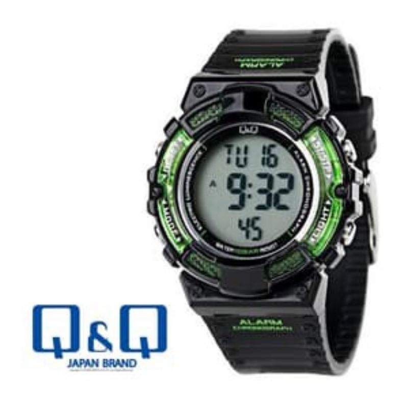 READY STOK!!! Jam Tangan Wanita Digital Q&amp;Q QnQ QQ M138 M138J Original Water Resist