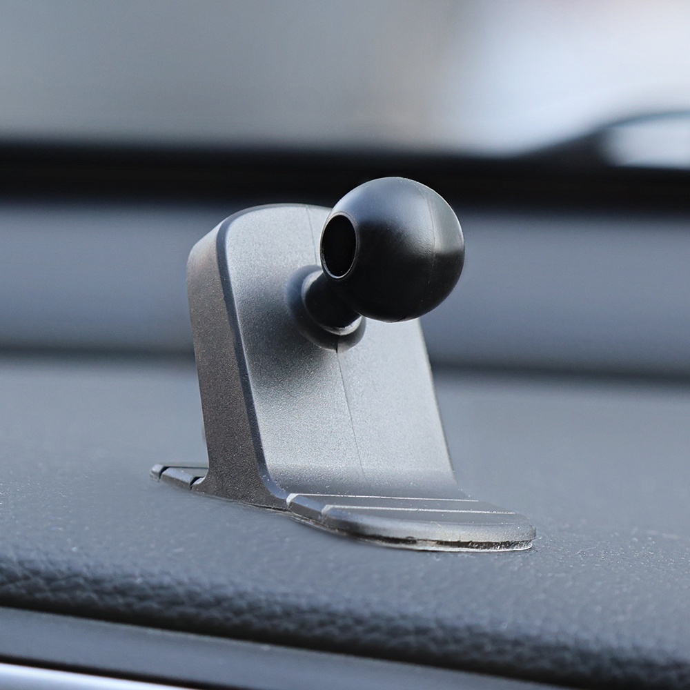 Aksesoris Bracket Stand Base Holder Handphone 17mm Rotasi Putar Anti Slip Untuk Dashboard Mobil