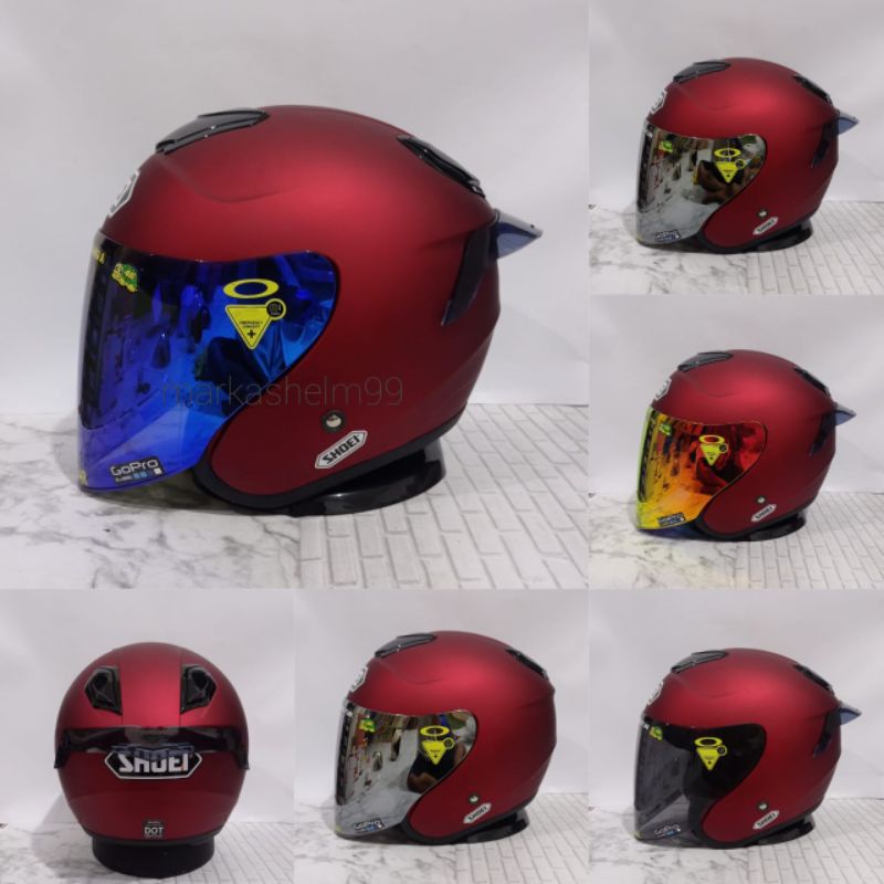 PAKET GANTENG KYOTO | MERK DYR | COSTUM VARIASI VENEOM IRIDIUM WARNA MARON DOFF REPLIKA KYT KYOTO PA