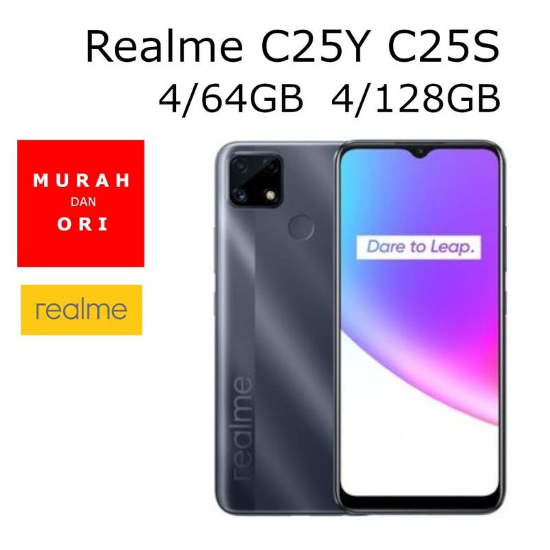 Realme C25Y 4/64GB C25s 4/128GB
