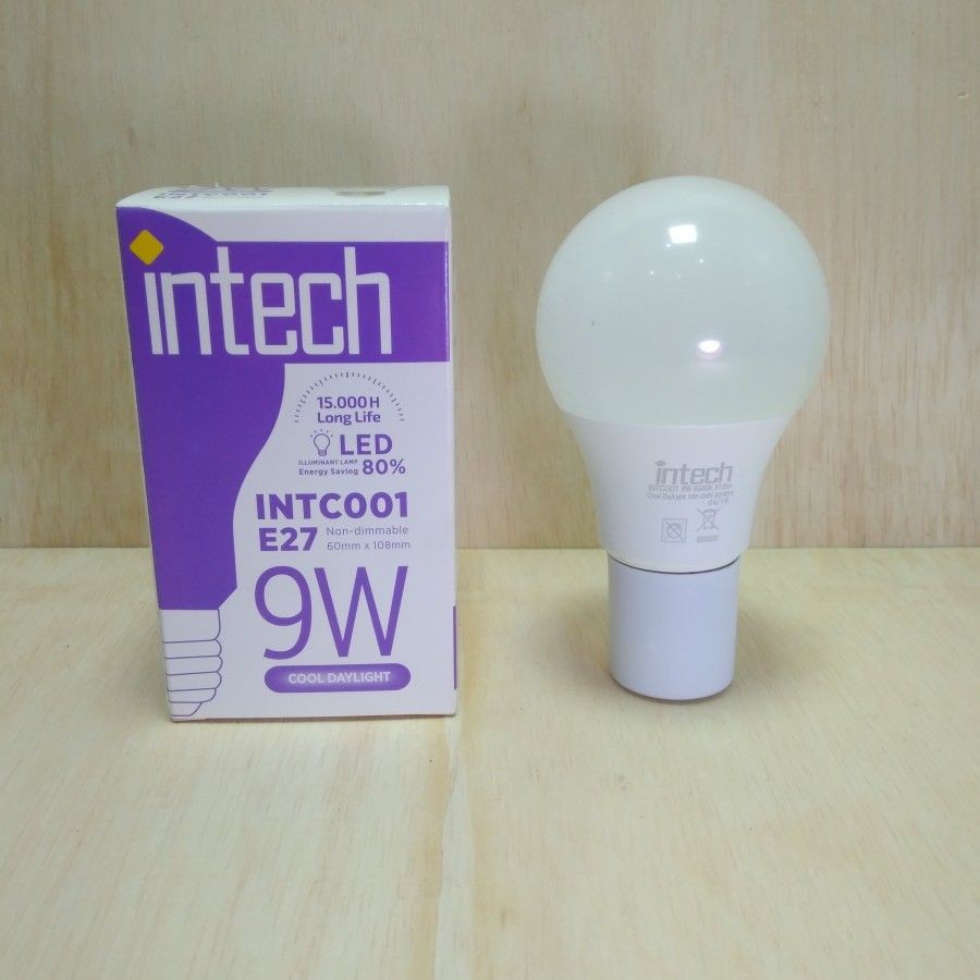 Intech LED 9W - Putih