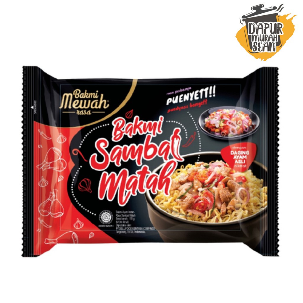 

BAKMI MEWAH-BAKMI SAMBAL MATAH-139GR