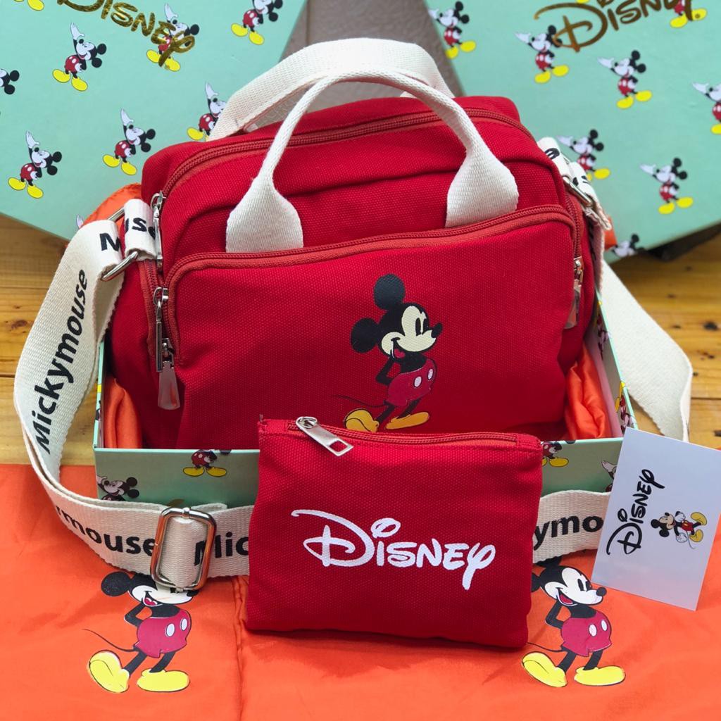 TAS MICKEY MOUSE DISNEY ORIGINAL IMPORT FREE POUCH