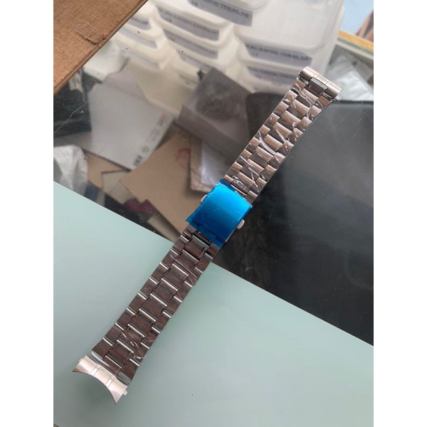 Strap Tali Jam Tangan Stenlisteell Silver Model Kuping