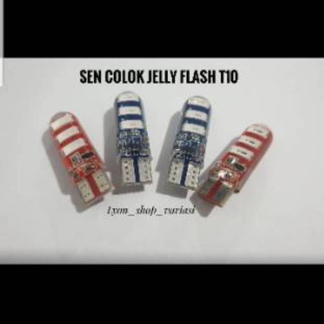 Lampu Sen Jelly Flash Sen Jelly Kedip isi 2 pcs