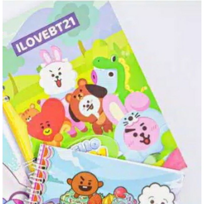 

memo BTS / BT21 / BLACK PINK