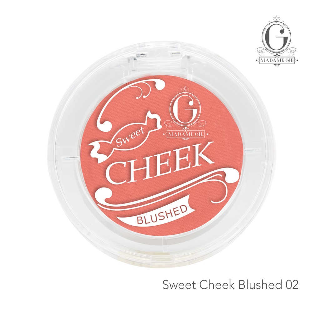 MADAME GIE MAKEUP BLUSH ON POWDER SWEET CHEEK BLUSHED [SWEETSPACE]