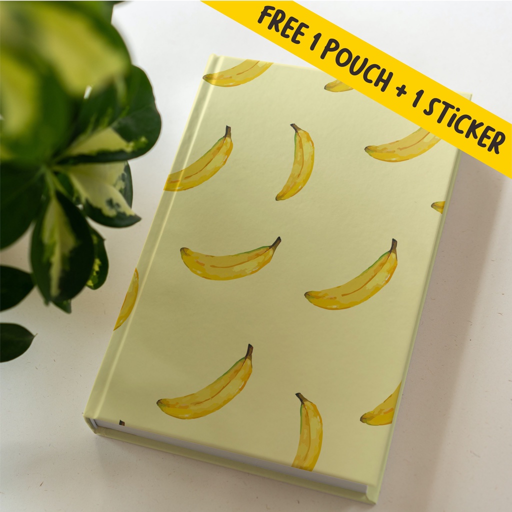 

Notebook Agenda, Dotted, dan Polos Pisang