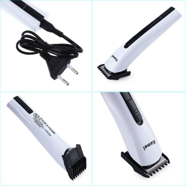 Kemei Alat Cukur Elektrik Hair Trimmer Shaver - KM-2516 - White