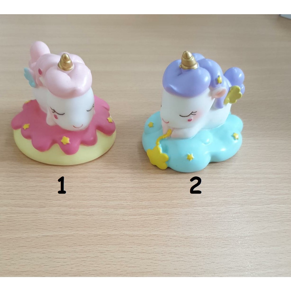 Cake Topper Toper Hiasan Kue Miniatur Ultah Unicorn My little Pony /Pc