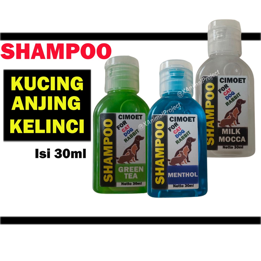 Shampoo Kucing Anjing Kelinci Shampo Hewan CIMOET Dengan Protein dan Pelembab Yang Melembutkan di Formulasikan Untuk Hewan Kesayangan Anda