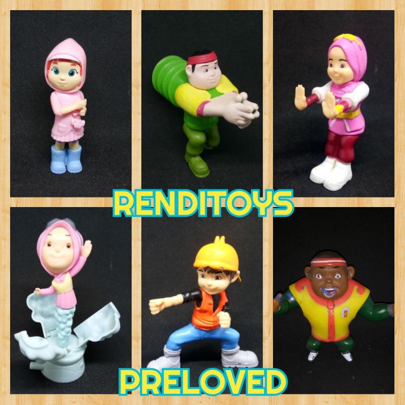 Boboiboy Action Figure Original KFC Termurah Action Figure Boiboiboy | MAINAN HAPPY MEAL