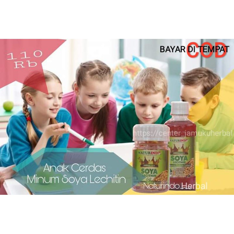 Herbal Rajanya Nabati.Nutrisi Anak Cerdas.Herbal Omega Soya Naturindo fresh COD