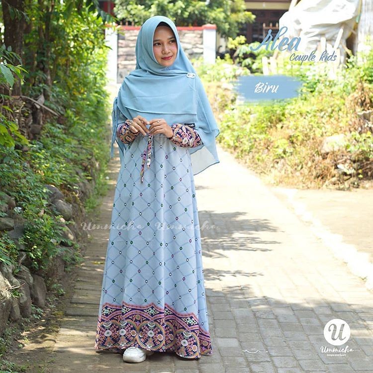 Gamis Alea/gamis syari/baju muslimah real pict by ummicha