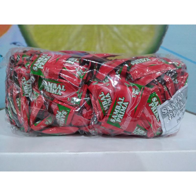 

Sambal prima murah enak packing ori isi 200 pcs