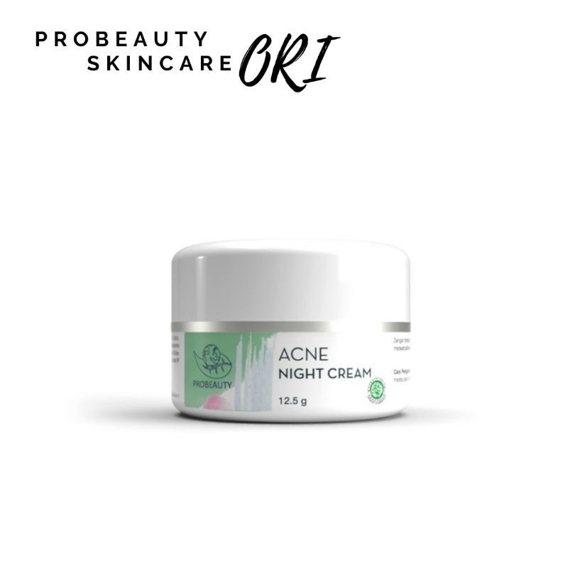 [ COD PROBEAUTY ACNE NIGHT / CREAM MALAM JERAWAT/ CREAM MALAM WHITENING