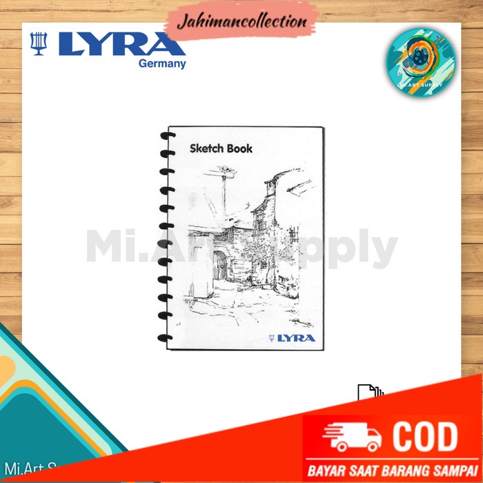 

✨ BISA COD ✨ Lyra SketchBook A4 / Lyra Sketch Book Binder A4