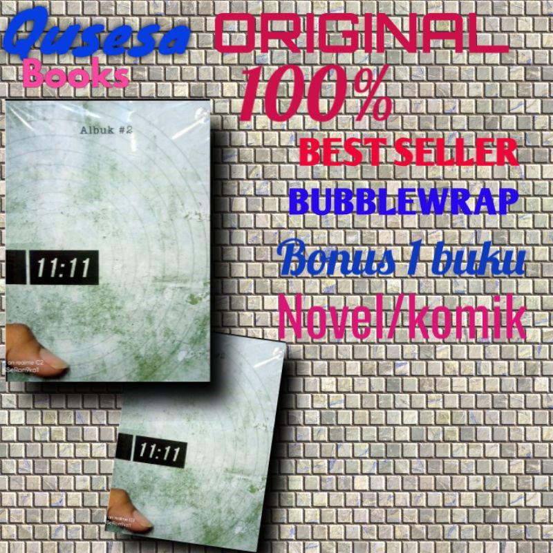 Buku novel 11,11 (original 100%)