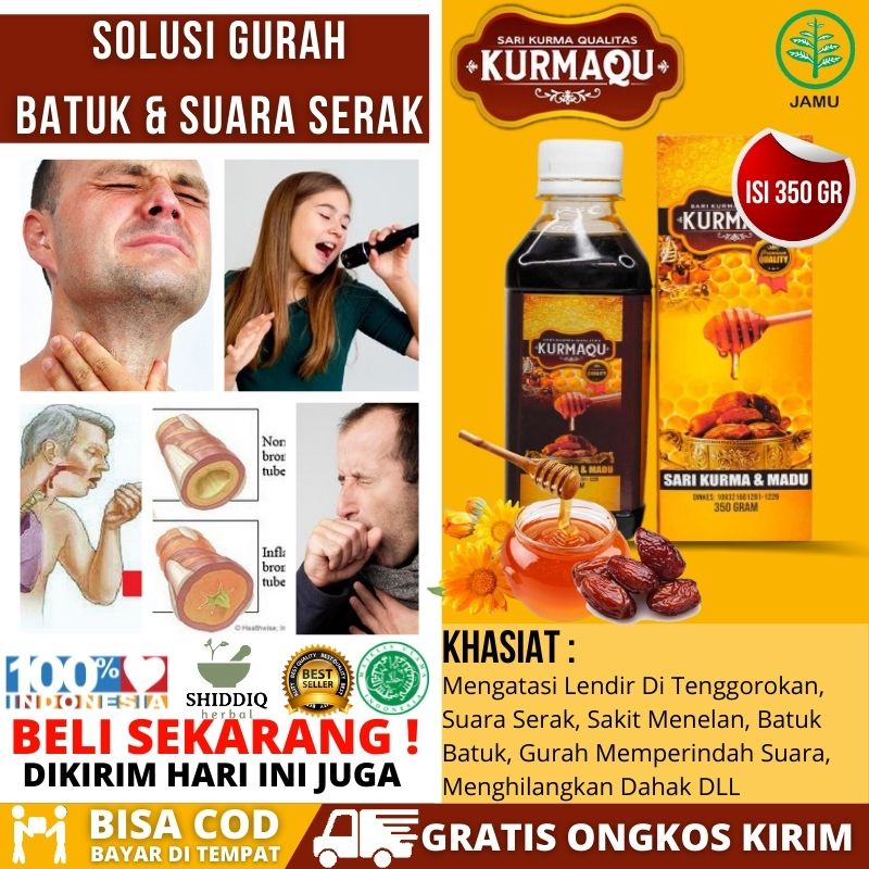 Obat Gurah Memperindah Suara Dan Mengeluarkan Lendir Di Tenggorokan - Mengatasi Suara Serak, Bindeng