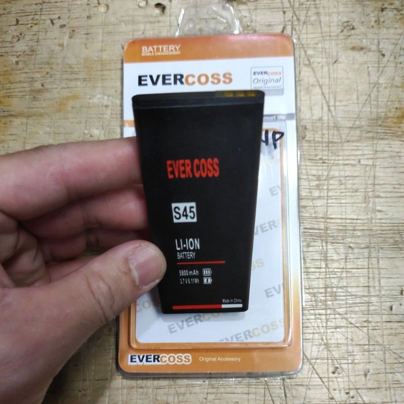 EVERCOSS S45 , EVERCOSS S55 ELEVATE , M55A , M55C baterai battery battle batre mantul