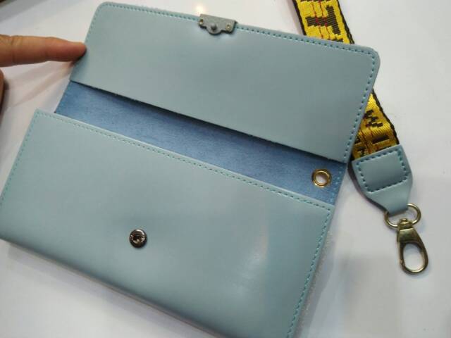 Dompet fashion lipat panjang import