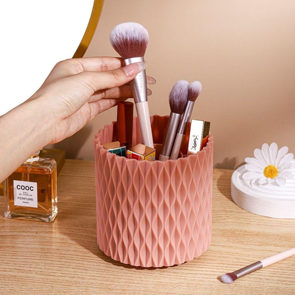 Agustinina Tempat Kuas Makeup Tahan Air Tahan Lama Lip Gloss Maskara Lipstik Pen Organizer Brush Organizer